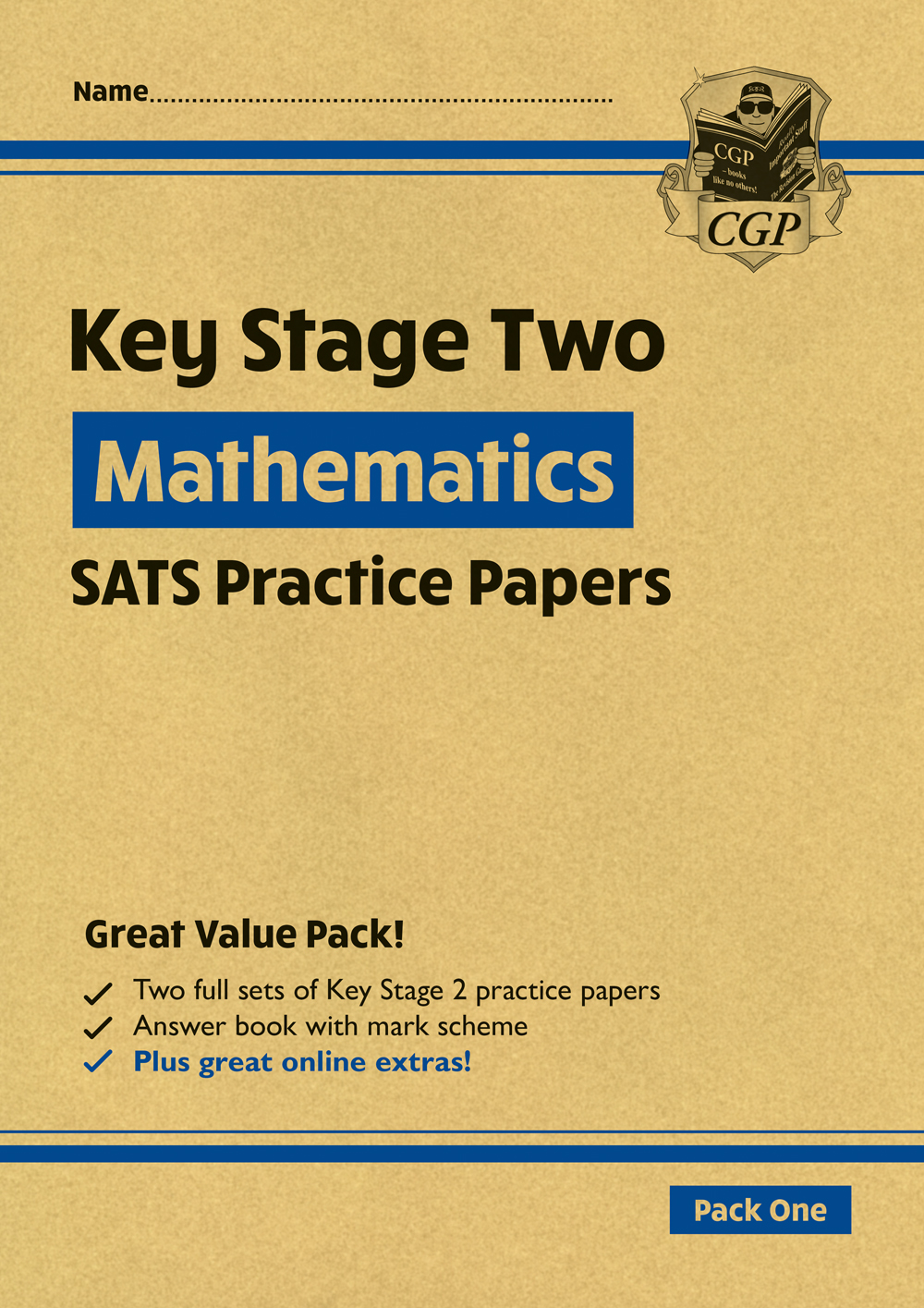 KS2 Maths SATS Practice Papers: Pack 1 - for the 2024 tests (with free Online Extras) Main Image