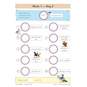 KS2 Maths Year 3 Daily Practice Book: Autumn Term Look Inside Image 4