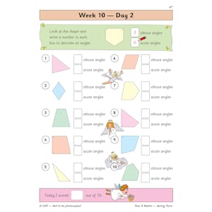 KS2 Maths Year 4 Daily Practice Book: Spring Term Look Inside Image 4