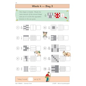 KS2 Maths Year 4 Daily Practice Book: Summer Term Look Inside Image 5