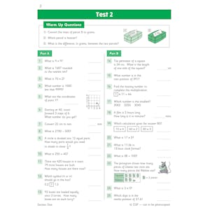 KS2 Maths Year 4 Mental Arithmetic Targeted Question Book (incl. Online Answers & Audio Tests) Look Inside Image 3