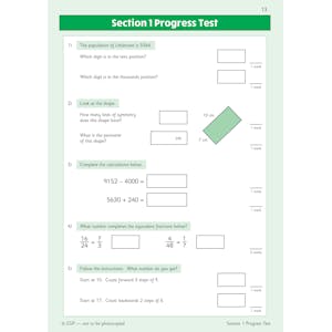 KS2 Maths Year 4 Mental Arithmetic Targeted Question Book (incl. Online Answers & Audio Tests) Look Inside Image 6