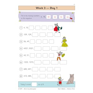 KS2 Maths Year 5 Daily Practice Book: Autumn Term Look Inside Image 3