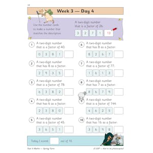 KS2 Maths Year 5 Daily Practice Book: Spring Term Look Inside Image 6
