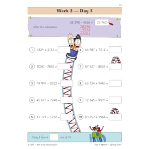 KS2 Maths Year 5 Daily Practice Book: Spring Term Look Inside Image 5