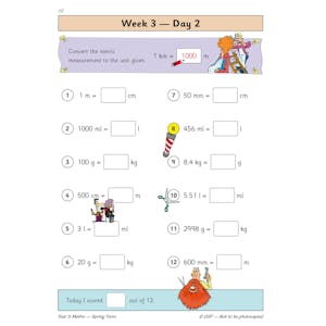 KS2 Maths Year 5 Daily Practice Book: Spring Term Look Inside Image 4