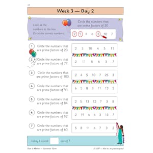 KS2 Maths Year 5 Daily Practice Book: Summer Term Look Inside Image 4