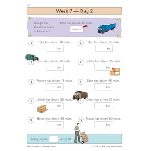 KS2 Maths Year 6 Daily Practice Book: Summer Term Look Inside Image 4