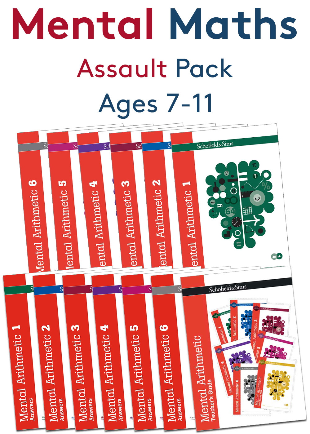 KS2 Mental Maths Assault Pack (Ages 7-11)