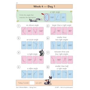 KS2 Mental Maths Year 5 Daily Practice Book: Spring Term Look Inside Image 3