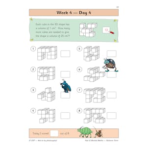 KS2 Mental Maths Year 6 Daily Practice Book: Autumn Term Look Inside Image 6