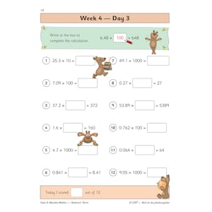 KS2 Mental Maths Year 6 Daily Practice Book: Autumn Term Look Inside Image 5