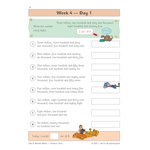 KS2 Mental Maths Year 6 Daily Practice Book: Autumn Term Look Inside Image 3