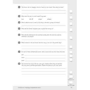 KS2 Reading Comprehension Book 1 (Ages 7-11) Look Inside Image 4