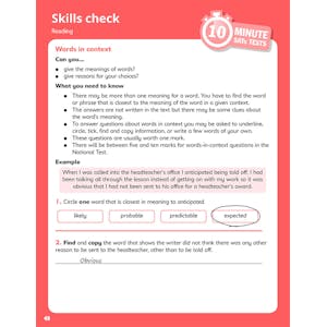 KS2 SATs 10-Minute Tests Pack (Ages 10-11) Look Inside Image 3