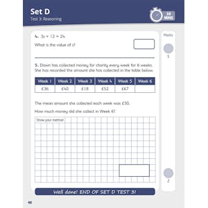 KS2 SATs 10-Minute Tests Pack (Ages 10-11) Look Inside Image 9