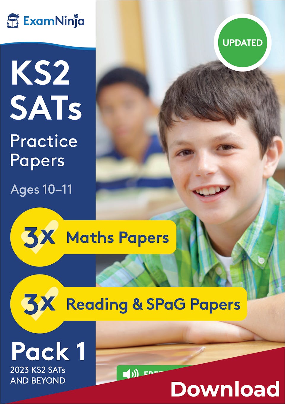 KS2 SATs Practice Papers Pack 1 (Download, School Licence) Main Image