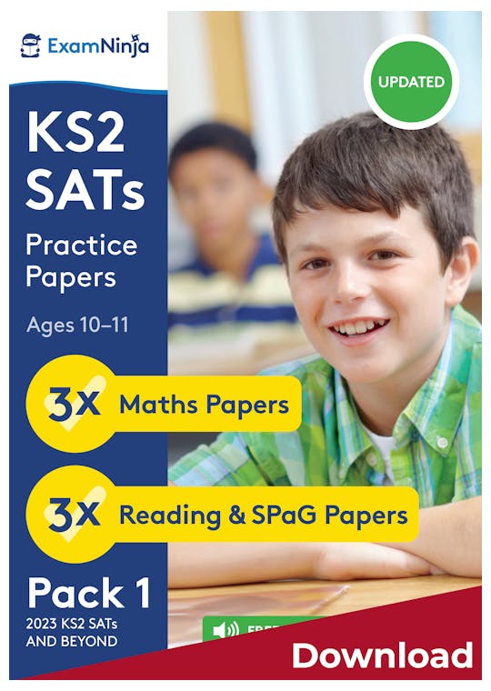 KS2 SATs Practice Papers Pack 1 (Download, School Licence)