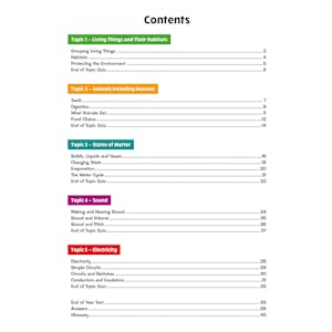 KS2 Science Year 4 Targeted Question Book (includes answers) Look Inside Image 1