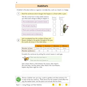 KS2 Science Year 4 Targeted Question Book (includes answers) Look Inside Image 4