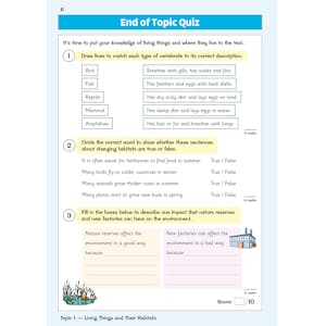 KS2 Science Year 4 Targeted Question Book (includes answers) Look Inside Image 6