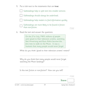 KS2 Year 3 English 10-Minute Weekly Workouts Look Inside Image 5