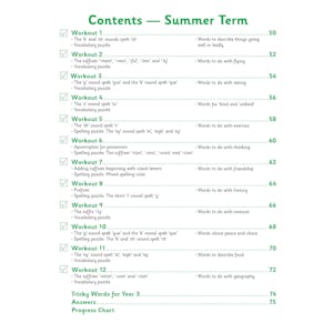 KS2 Year 3 English 10-Minute Weekly Workouts: Spelling & Vocabulary Look Inside Image 3