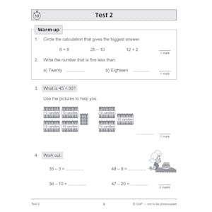 KS2 Year 3 Maths 10-Minute Tests: Addition & Subtraction Look Inside Image 2