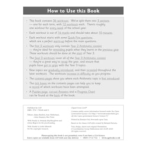 KS2 Year 3 Maths 10-Minute Weekly Workouts: Arithmetic Look Inside Image 1