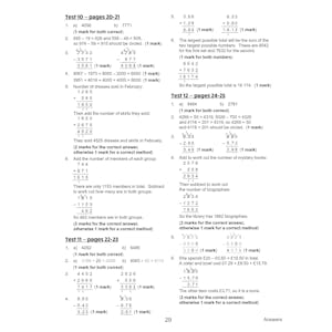 KS2 Year 4 Maths 10-Minute Tests: Addition & Subtraction Look Inside Image 6