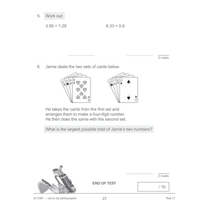 KS2 Year 4 Maths 10-Minute Tests: Addition & Subtraction Look Inside Image 5