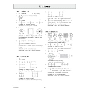 KS2 Year 4 Maths 10-Minute Tests: Fractions & Decimals Look Inside Image 6