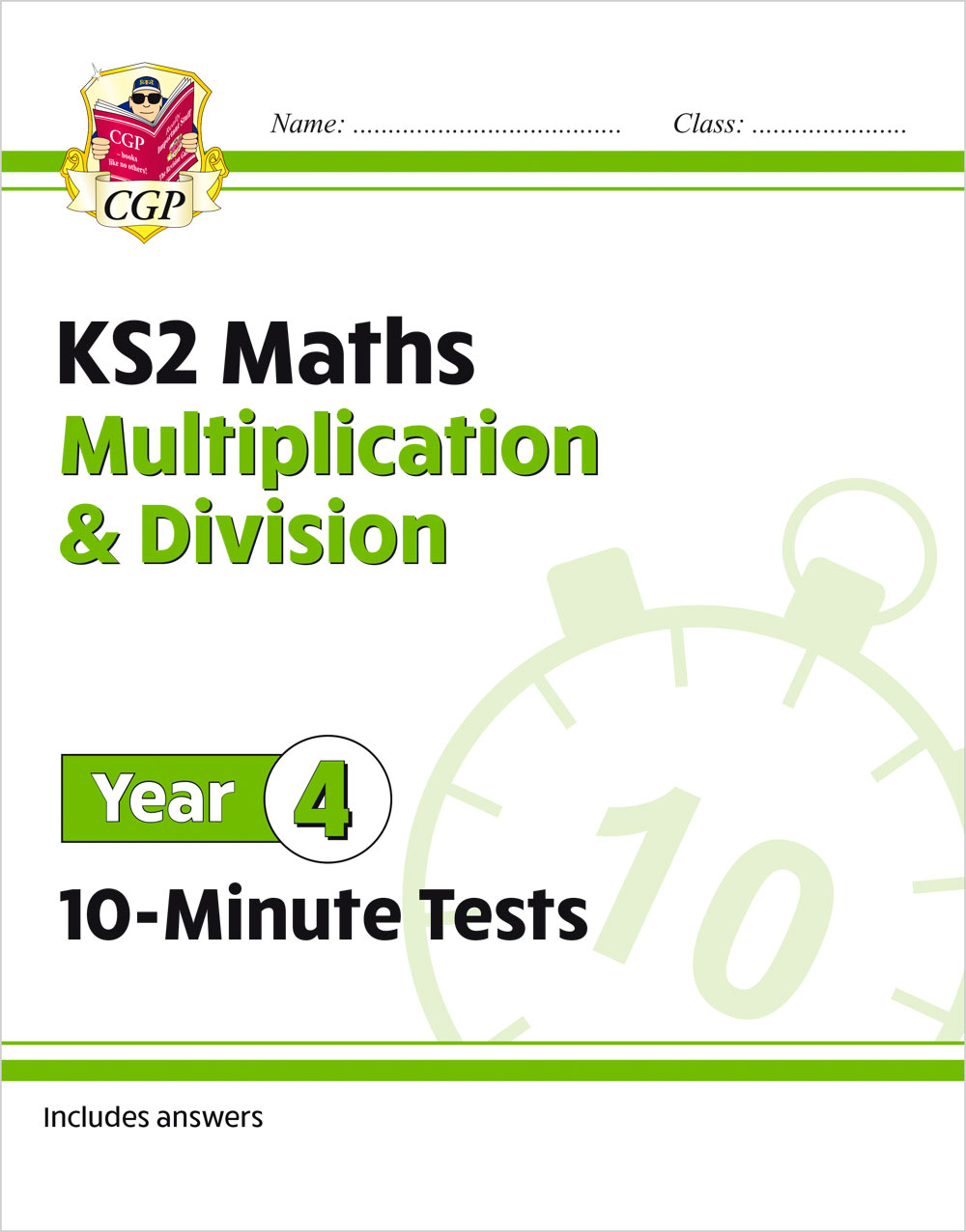 KS2 Year 4 Maths 10-Minute Tests: Multiplication & Division
