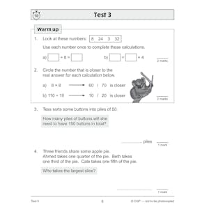 KS2 Year 4 Maths 10-Minute Tests: Problem Solving Look Inside Image 2