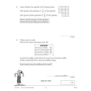 KS2 Year 4 Maths 10-Minute Tests: Problem Solving Look Inside Image 5
