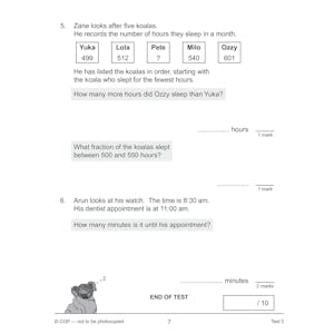KS2 Year 4 Maths 10-Minute Tests: Problem Solving Look Inside Image 3