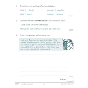 KS2 Year 5 English 10-Minute Weekly Workouts Look Inside Image 6