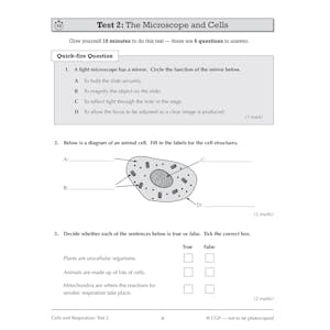 KS3 Biology 10-Minute Tests (Ages 11-14) Look Inside Image 3