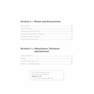 KS3 Biology Workbook (Ages 11-14) Look Inside Image 2