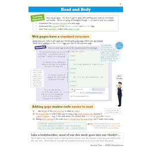 KS3 Computing: HTML, CSS & JavaScript Web Development Guide w/ Online Ed, Coding Files & Videos Look Inside Image 4