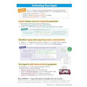 KS3 Computing: Python Programming Guide with Online Edition, Python Files & Videos Look Inside Image 4