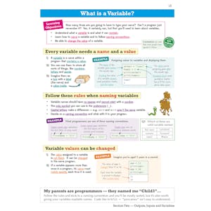 KS3 Computing: Python Programming Guide with Online Edition, Python Files & Videos Look Inside Image 6