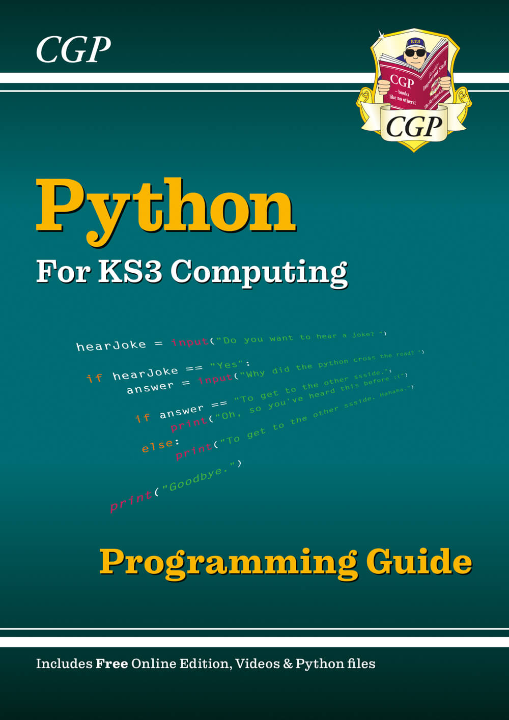 KS3 Computing: Python Programming Guide with Online Edition, Python Files & Videos