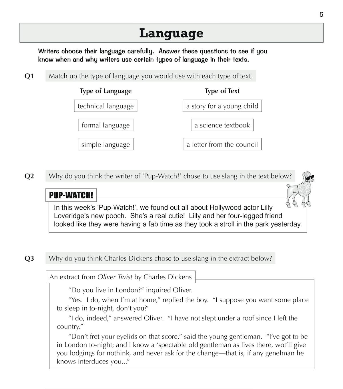 KS3 English Workbook front cover showing title and age range 11-14