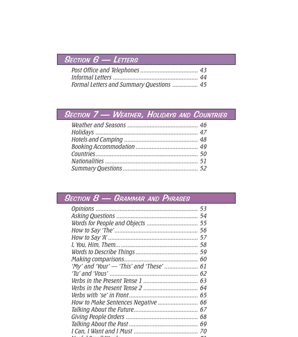 Front cover of the KS3 French Study Guide showing the CGP branding and title