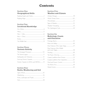 KS3 Geography Workbook with Answers Look Inside Image 1