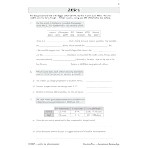 KS3 Geography Workbook with Answers Look Inside Image 6