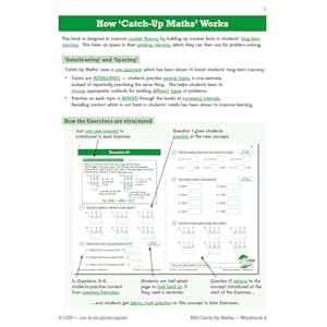 KS3 Maths Catch-Up Workbook 2 (with Answers) Look Inside Image 2