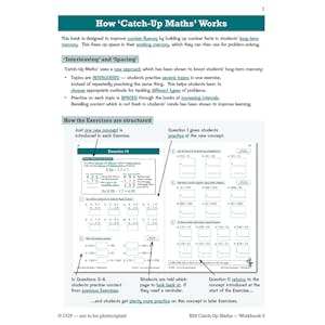 KS3 Maths Catch-Up Workbook 5 (with Answers) Look Inside Image 2