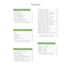KS3 Religious Studies Complete Revision & Practice (Ages 11-14) Look Inside Image 1